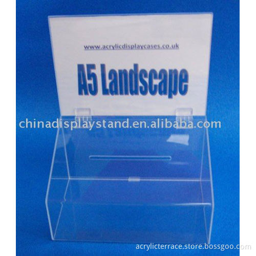 Acrylic Collection/Suggestion Boxes